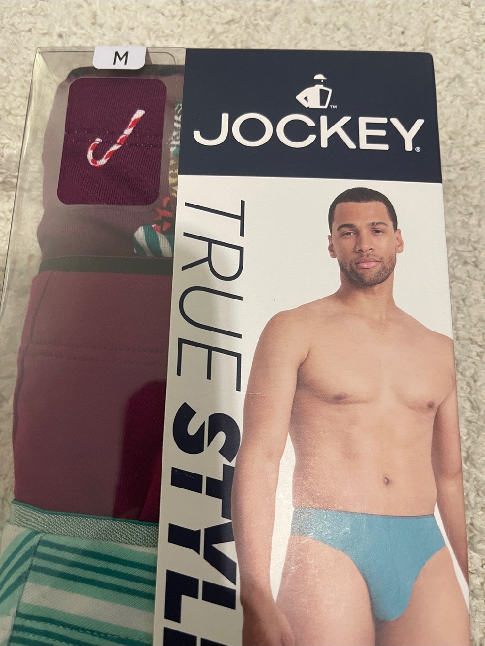 NWT- Jockey - Men’s S, M & L. Thong Pack - Picture 3 of 10